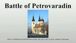 Battle of Petrovaradin [upl. by Adanar217]