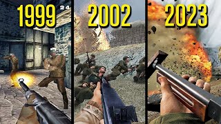 Evolution of Medal of Honor Games 1999  2023 [upl. by Aicnetroh]