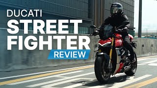 2021 Ducati Streetfighter V4 S Review  Beyond the Ride [upl. by Eckart949]