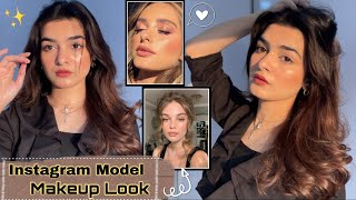 The Instagram Model Makeup Look  GLOWWWWW Tips amp Tricks [upl. by Ailerua670]