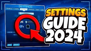 The BEST Rocket League CONTROLLER Settings 2024  Keybinds Camera Video FPS amp More [upl. by Publias939]