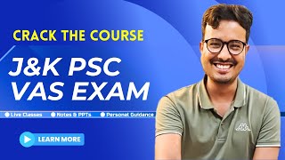 Crack JKPSC VAS Exam Easily  Enroll now  Wise IAS Academy [upl. by Ruperta]