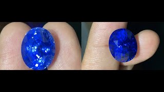 Cornflower Blue Sapphire Vs Royal Blue Sapphire [upl. by Kashden186]