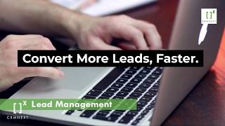 CRMNEXTs Automated Lead Management Demo [upl. by Ykcub693]