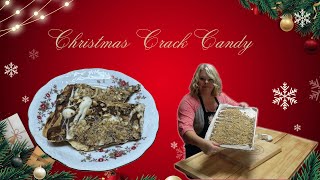 Christmas Crack Candy Recipe An addictive holiday treat [upl. by Marina729]