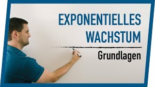 Exponentielles Wachstum  Basics mit Vergleich Lineares Wachstum  Mathe by Daniel Jung [upl. by Krissy459]