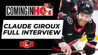 Claude Giroux  Full Interview  Coming in Hot [upl. by Iarahs]