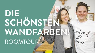 Wandfarben Ideen für Euer Zuhause  Amelie zeigt wies geht Roomtour [upl. by Xanthe]