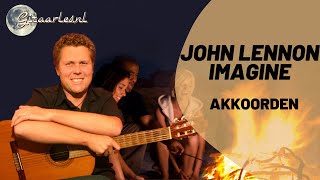 Imagine John Lennon akkoorden op gitaar leren spelen [upl. by Donoho]