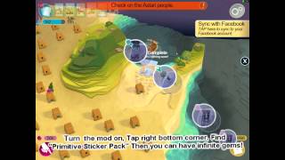 Godus How to get unlimited gems with FREE Xmodgames IOS [upl. by Nylyrehc110]