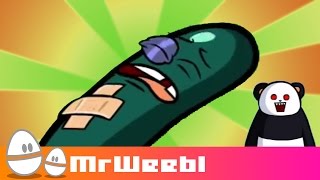 Cucumbers  animated music video  MrWeebl [upl. by Jarrod]