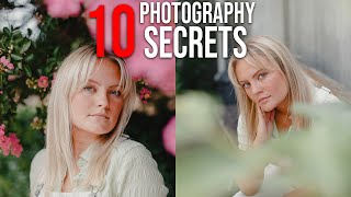 10 Photography SECRETS You NEED To Know [upl. by Barsky]