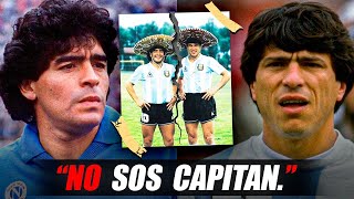 MARADONA vs PASSARELLA Lo que NUNCA te Contaron PeleaTraición [upl. by Zoha]