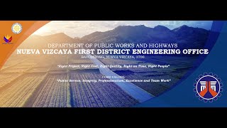 Procurement Livestream for DPWH Nueva Vizcaya 1st DEO on December 5 2024 [upl. by Benia736]