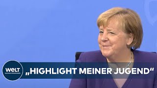 ZAPFENSTREICH Darum hat sich Angela Merkel einen DDRHit von Nina Hagen gewünscht  WELT ZITAT [upl. by Ayhtin]