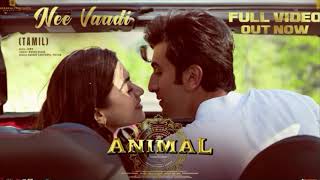 ANIMAL Nee Vaadi Full Video Ranbir KRashmika RaghavPritamMohan Sandeep Reddy V Bhushan K [upl. by Jude]