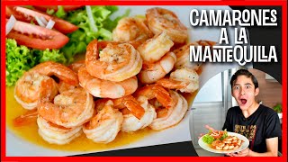 CAMARONES A LA MANTEQUILLA ¡DELICIOOOSOOOS [upl. by Aneerb]