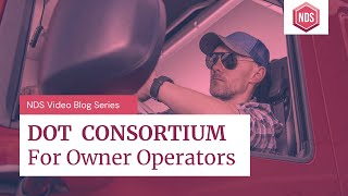 DOT Consortium For Owner Operators In 2022  FMCSA Compliance [upl. by Shayna]