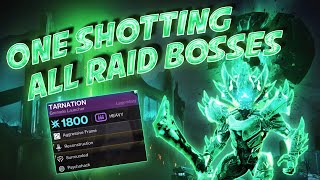 NUKING All Raid Bosses With NEW Weapon Crafting Glitch [upl. by Newby540]