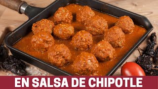 Albondigas En salsa Chipotle [upl. by Acirem444]