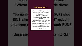 Fritzchen Witz lachen witzig lustig humor shorts [upl. by Ydda]