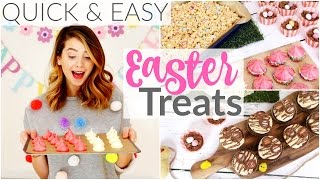 6 Quick amp Easy Easter Treats  Zoella [upl. by Talyah984]