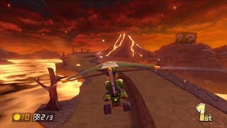 Mario Kart 8 Wii Grumble Volcano 1080 HD [upl. by Fevre]