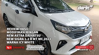 REVIEW HASIL MODIFIKASI RINGAN EXTERIOR DAIHATSU NEW SIGRA 12 R MT MC 2023 [upl. by Assyn]