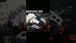 BAKUGO DEATHBakugo vs shigarakimyheroacademia [upl. by Halona]