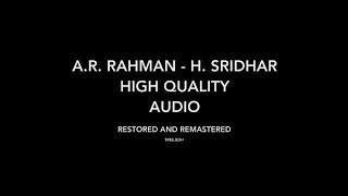 Kaadhalan  Urvasi  High Quality Audio  AR Rahman [upl. by Llenrup]