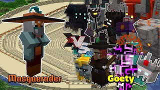 Masquerader VS Goety  Minecraft Mobs Battle [upl. by Lundell]