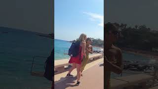 Spain Beach Lloret de Mar Tourist paradise [upl. by Downall]