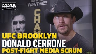 UFC Brooklyn Donald Cerrone Blasts Alexander Hernandez For Fight Week Trash Talk  MMA Fighting [upl. by Goody]