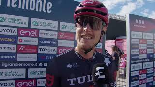 Matteo Trentin  Interview at the start  Gran Piemonte 2024 [upl. by Nam]