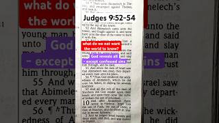 Abimelech didnt want you to know a woman killed him  Judges 95254 [upl. by Siol]