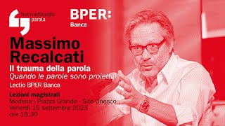 Massimo Recalcati  Il trauma della parola  festivalfilosofia 2023 [upl. by Pooley]