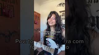 Com fone sem fone artist guitar guitarista guitarcover [upl. by Oicul]