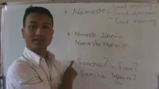 Learn Basic Nepali 1  Greetings 1 [upl. by Nahaj]