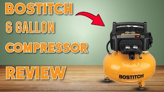 BOSTITCH Pancake Air Compressor Review  Reliable Power for Your Projects 2024 [upl. by Luther480]