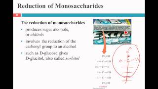 chemical properties of monosaccharides [upl. by Carmelo]