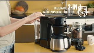 Senseo Switch 2in1 Kaffeemaschine [upl. by Leitman394]