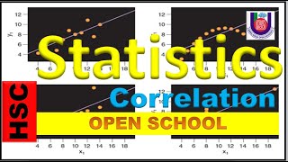 OPEN SCHOOLHSCStatistics Correlation [upl. by Satterlee]