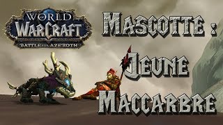 WoW  Jeune Maccarbre  Mascotte Secrète BFA [upl. by Ocirnor895]