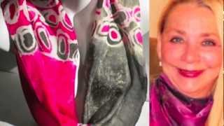 How to tell a real silk scarf from a fake By Joan Reese [upl. by Anialam75]