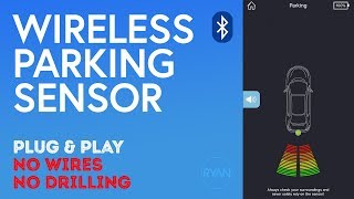 WIRELESS PARKING SENSOR by FENSENS  NO WIRES  EASY INSTALL [upl. by Rayburn]