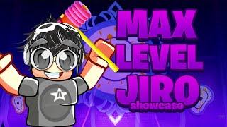 MAX LVL JIRO CHAMPION SHOWCASE  GAMEPLAY [upl. by Melcher52]