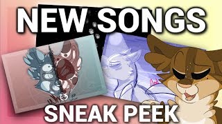 Upcoming WARRIOR CATS Original Songs Sneak Peek [upl. by Eelyma]