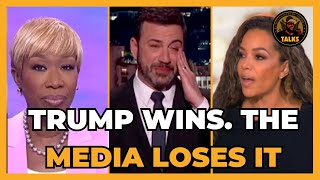 MEDIA MELTDOWN TRUMP WINS AND THE MAINSTREAM MEDIA LOSES THEIR SH T [upl. by Nnylatsyrk83]