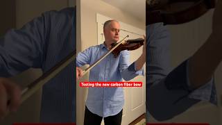 New carbonfiber violin bow violinexplorer instrumentlessons violinmasterclass violintechnique [upl. by Nickerson]