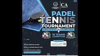 ICAP Bahrain Chapter Padel Tennis Tournament Final [upl. by Redneval]